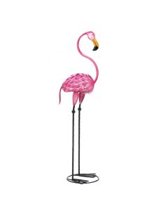 TROPICAL TANGO FLAMINGO STATUE