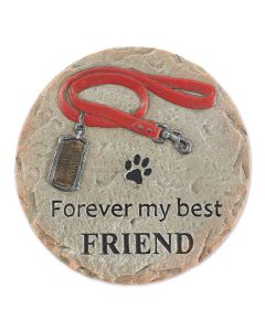 FOREVER MY BEST FRIEND PET MEMORIAL STEPPING STONE