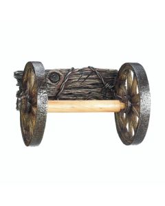WAGON WHEEL TOILET PAPER HOLDER