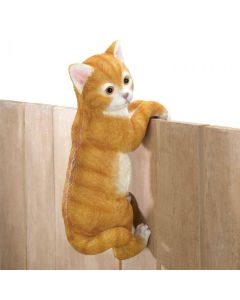CLIMBING CAT AMBER DECOR